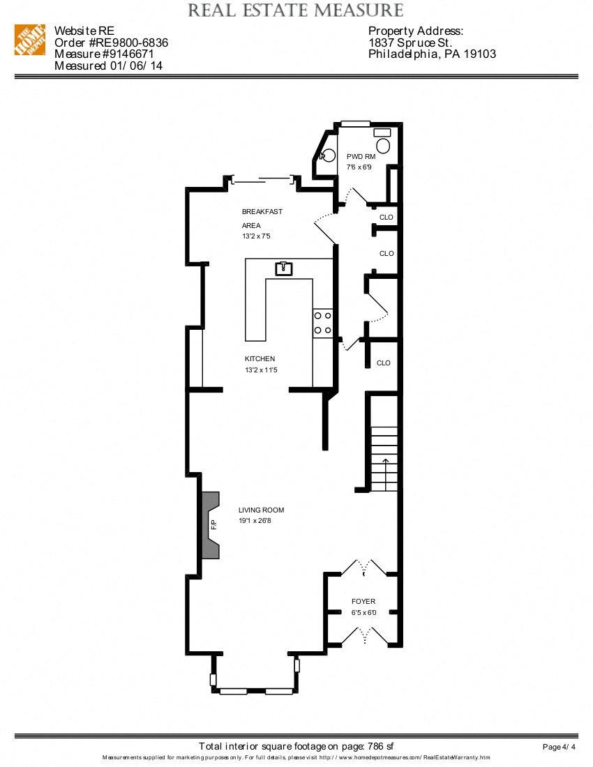 Floor plan for 5 beds, 4.5 baths, 1 sqft